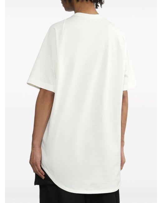 Julius T-Shirt mit grafischem Print in White für Herren