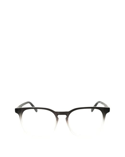JOE OPTICAL Black Lunettes De Vue À Monture Rectangulaire for men