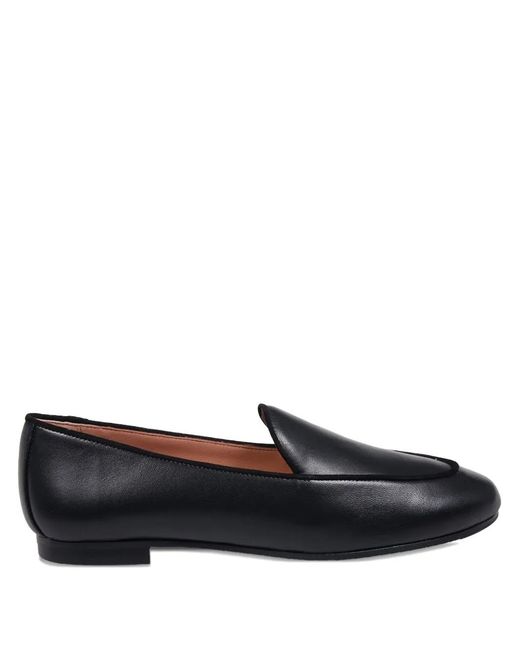 Aquazzura Black Panelled Loafers