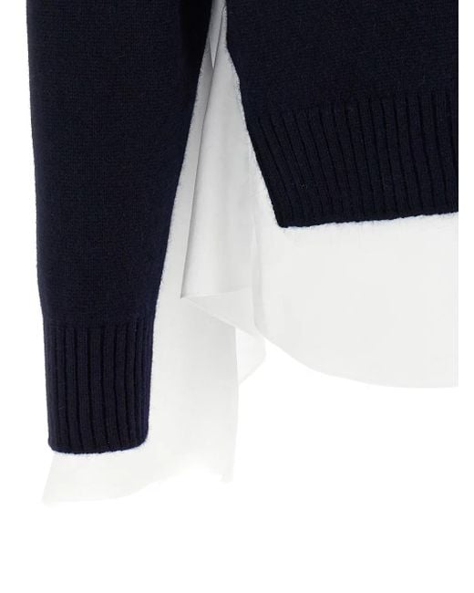 Undercover Blue Shirt Sweater