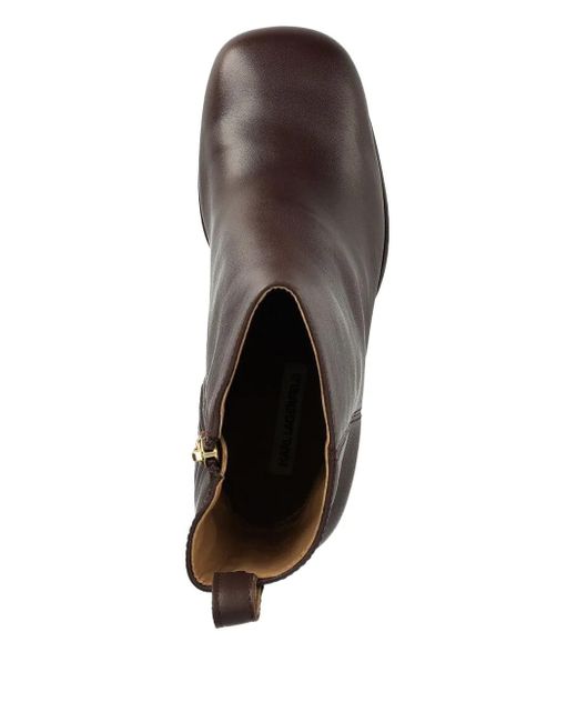 Karl Lagerfeld Brown 105Mm Strada Boots