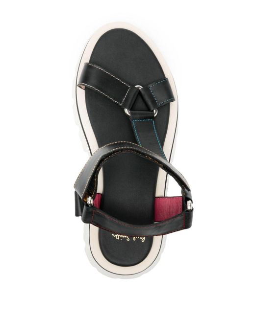 Paul Smith White Eisley Leather Sandals