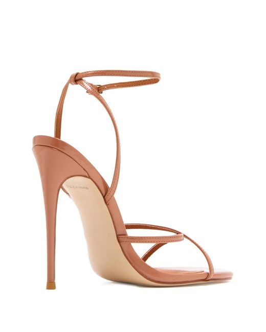 Femme LA White Ale Strappy Heel Sandals