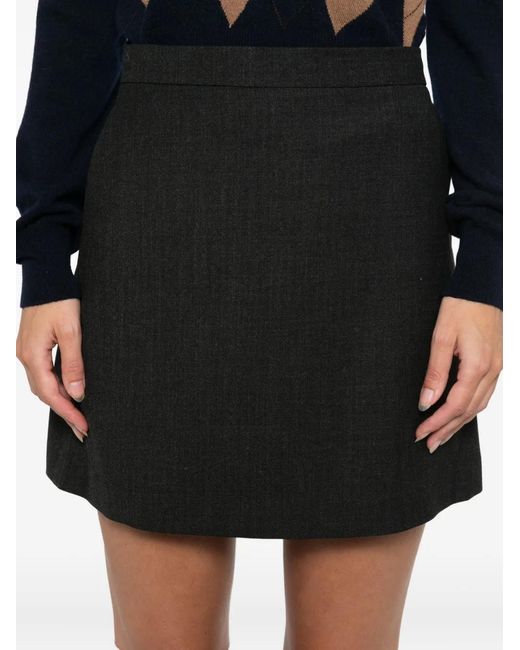 Antonelli Irish Coffee Mini-Rok in het Black