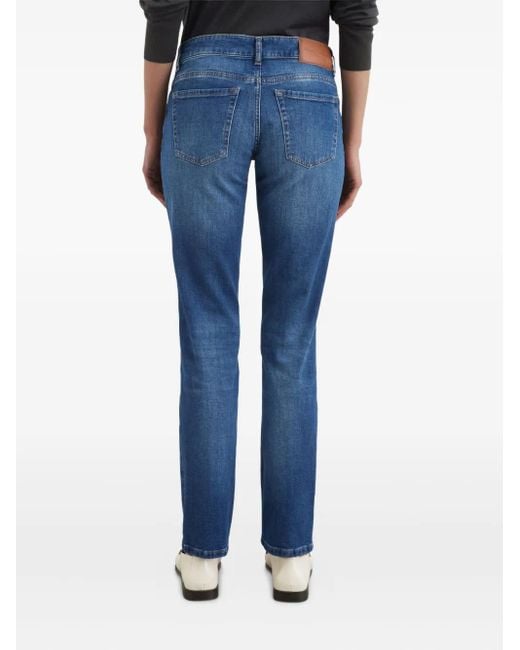 Marc O' Polo Blue Logo-Patch Jeans