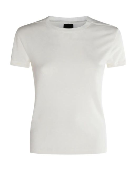 T-Shirt Girocollo A Maniche Corte di Thom Krom in White