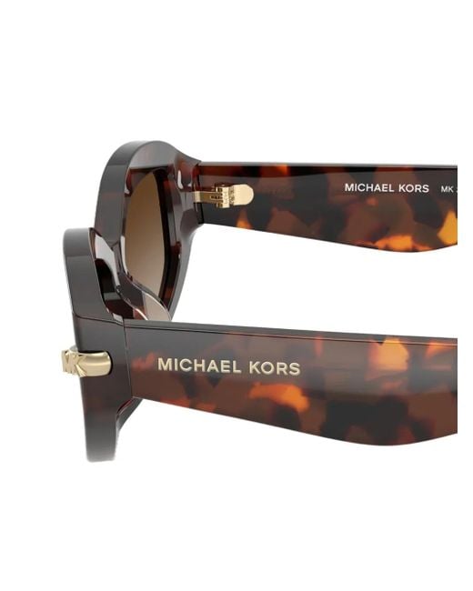 Michael Kors Brown Tortoiseshell Sunglasses