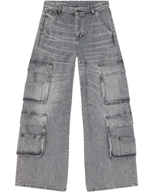 Jeans 'D Sire 0dcbe' DIESEL de color Gray