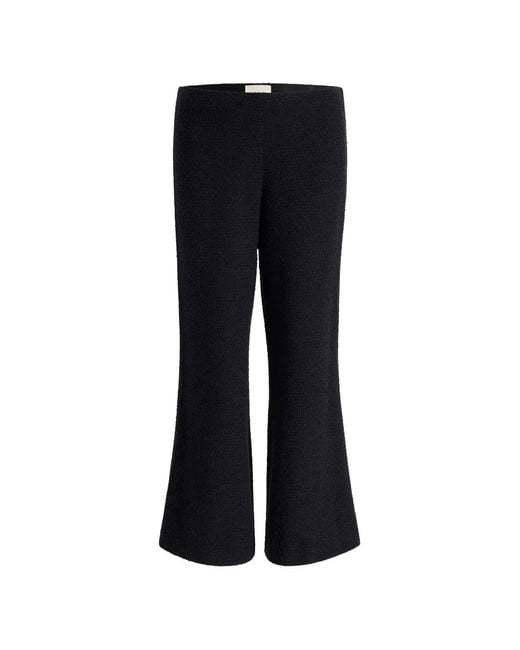 Khaite Black Walter Pants