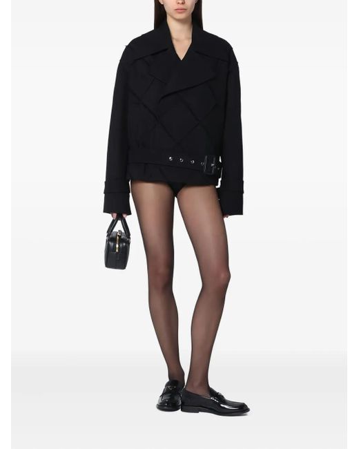 NAMACHEKO Quilted Waist Trench Coat in Black | Lyst NAMACHEKO Quilted Waist Trench Coat in Black | Lyst