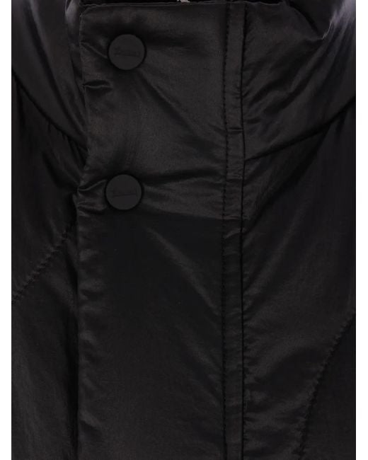 Herno Black Liquid Vest for men