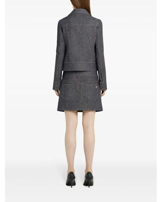 Courreges Black Denim Jacket