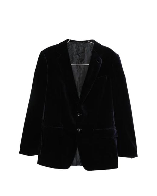 Blazer Con Botones Tom Ford de hombre de color Black