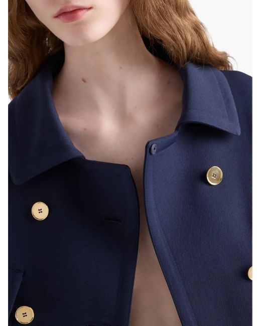 Prada Blue Klassische Cabanjacke