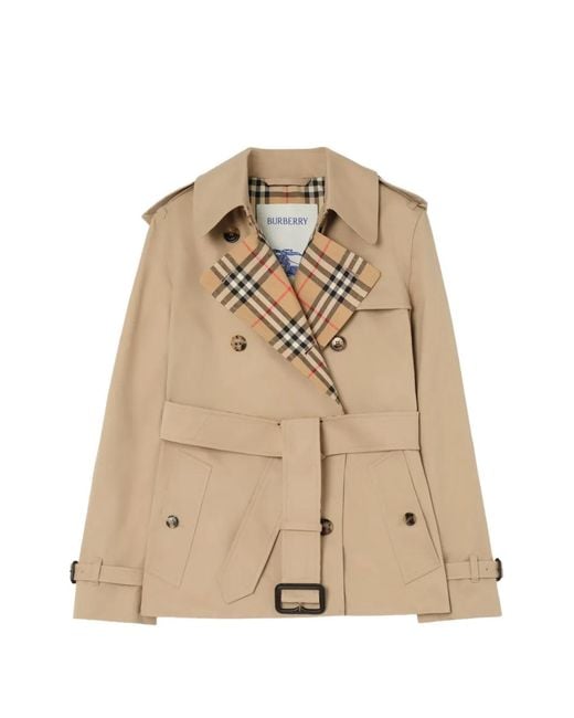 Burberry Natural Lakefield Trench