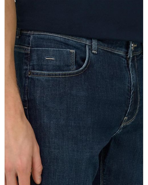 Boggi Blue Dark Stretch Denim Jeans for men