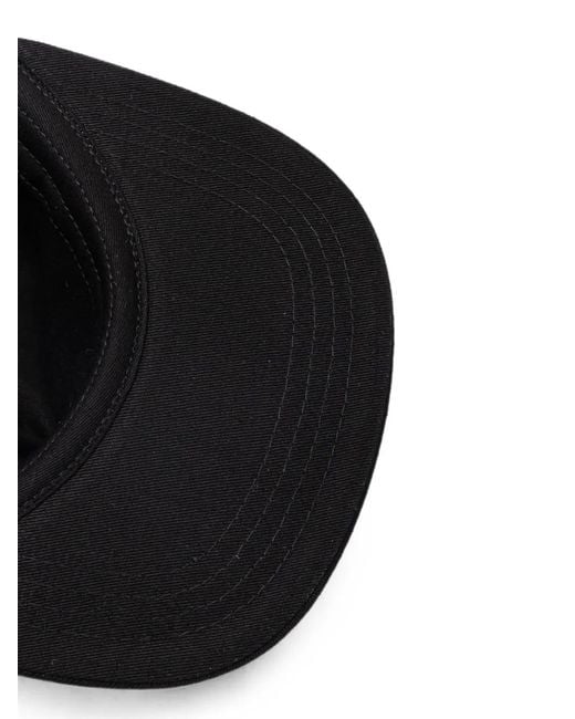 Les Deux Black Logo-Embroidery Baseball Cap for men