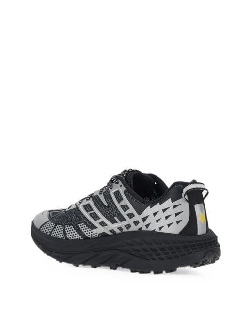 Hoka One One White Stealth/Tech Speedgoat 2 Sneakers