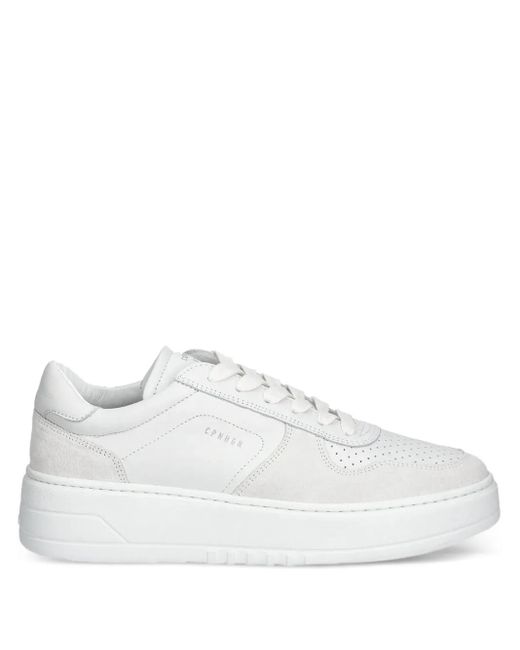 COPENHAGEN White Sneakers Mit Schnürung