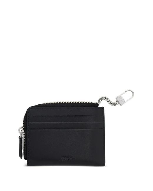 Marc Jacobs Black Top Zip Wallet