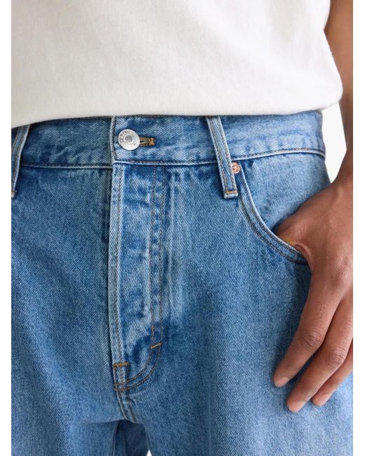 Bellerose Blue Stone Washed Jeans for men