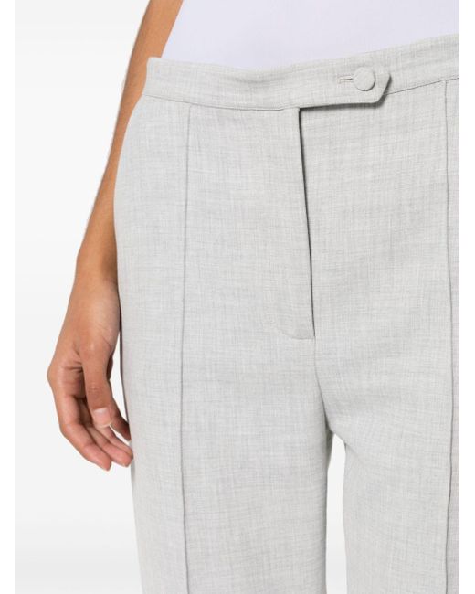 Pantalon de tailleur à coupe fuselée Styland en coloris Gray