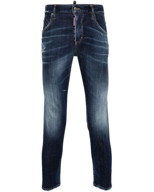DSquared² Skater Slim-Fit-Jeans in Blue für Herren
