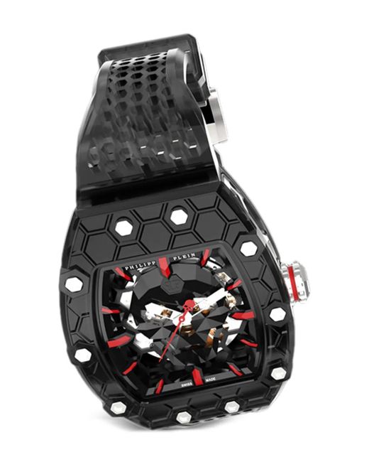 Philipp Plein Red Crypto King Cry$Tal Ghost Watch for men