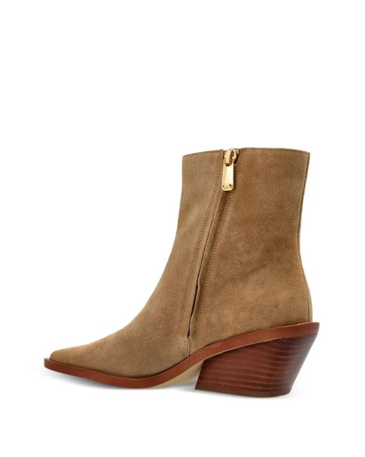 Bottines En Daim À Bout Pointu 65 Mm MICHAEL Michael Kors en coloris Brown