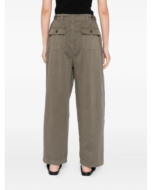 James Perse Broek Met Trekkoordtaille in het Gray