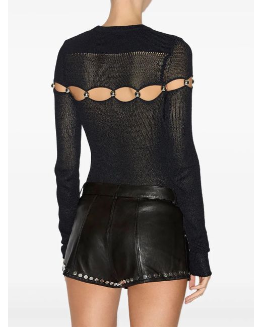 Isabel Marant Black Elsie Top