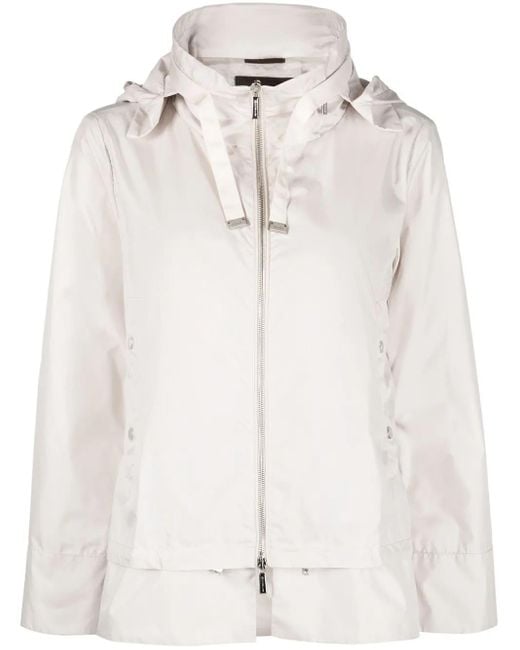 Moorer Natural Sinia Hooded Jacket