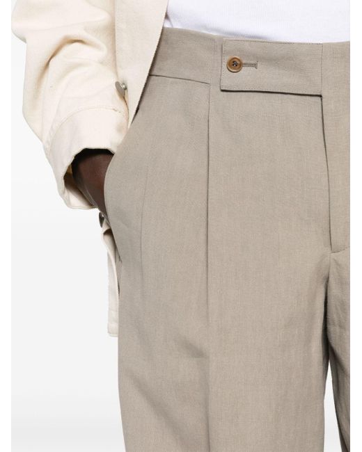 Pantalones rectos Giorgio Armani de hombre de color Natural