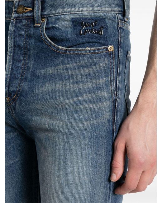 Saint Laurent Skinny Jeans in het Blue voor heren
