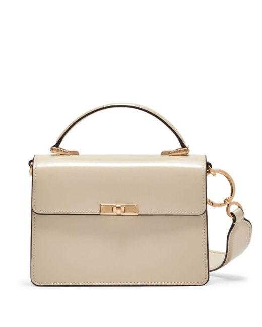 Marc Jacobs Metallic Downtown Leather Tote Bag