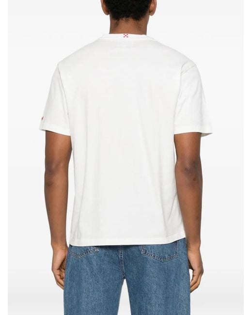 メンズ Mc2 Saint Barth Arnott Warm グラフィックプリント Tシャツ White