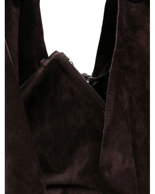 The Row Black Bindle Three Tote Bag