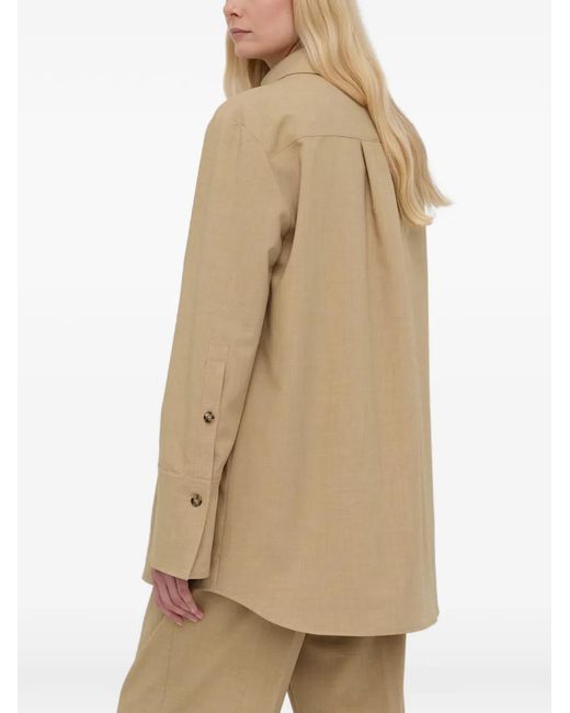Giacca-Camicia Cato di Herskind in Natural