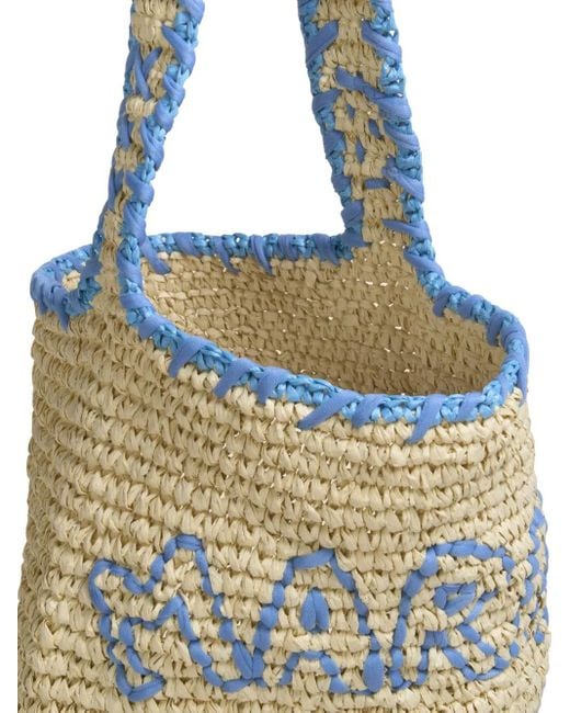 Marni White Crochet-Embroidered Shoulder Bag