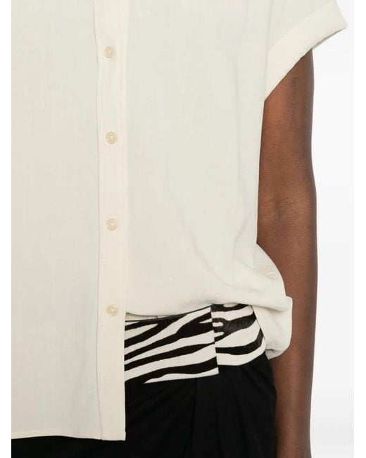 Samsøe & Samsøe White Samajana Cuffed Shirt