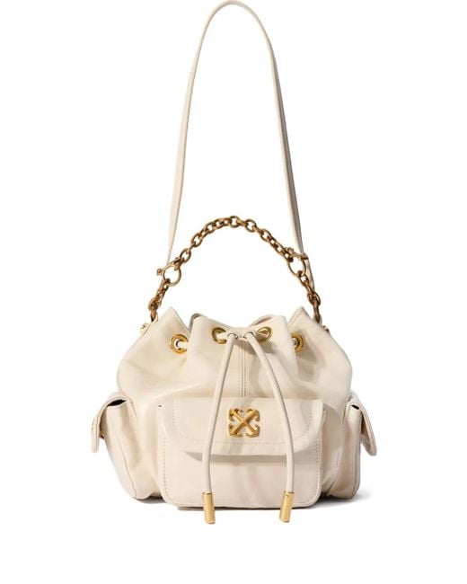 Off-White c/o Virgil Abloh Natural Dumbo.B Bucket Bag
