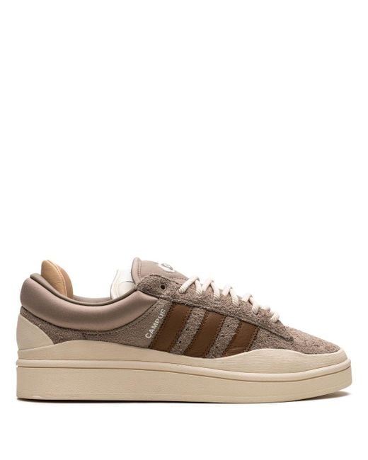 Adidas Brown X Bad Bunnny Campus Lace-up Sneakers