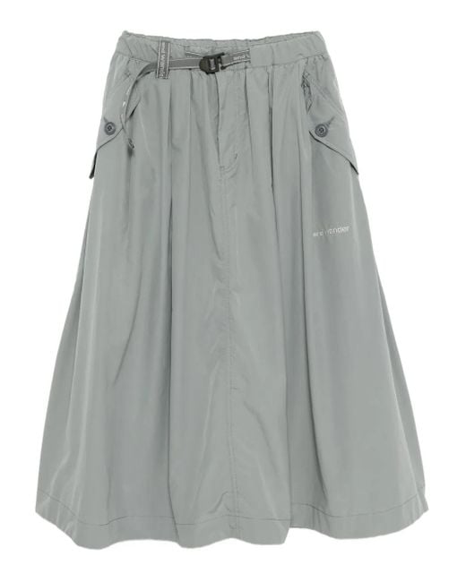 And Wander Cargo Rok in het Gray