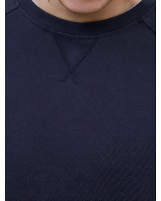 Ecoalf Blue Raglan-Sleeve Sweater for men
