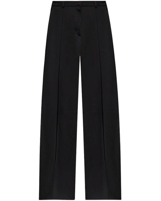 Pantalones anchos Balmain de color Black