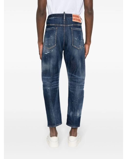 DSquared² Bro Jean Straight-Leg-Jeans in Blue für Herren