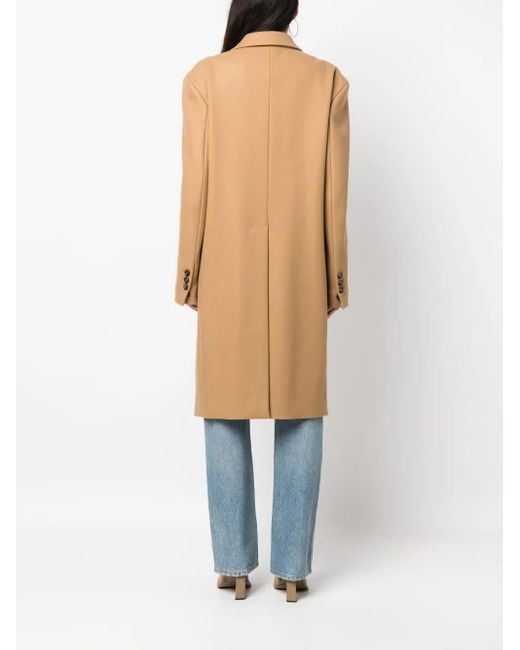 DSquared² Jas Met Dubbele Rij Knopen in het Natural