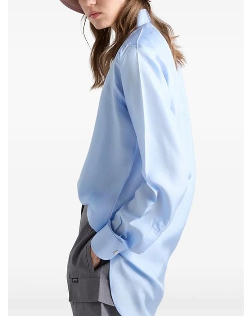 Camicia di Prada in Blue