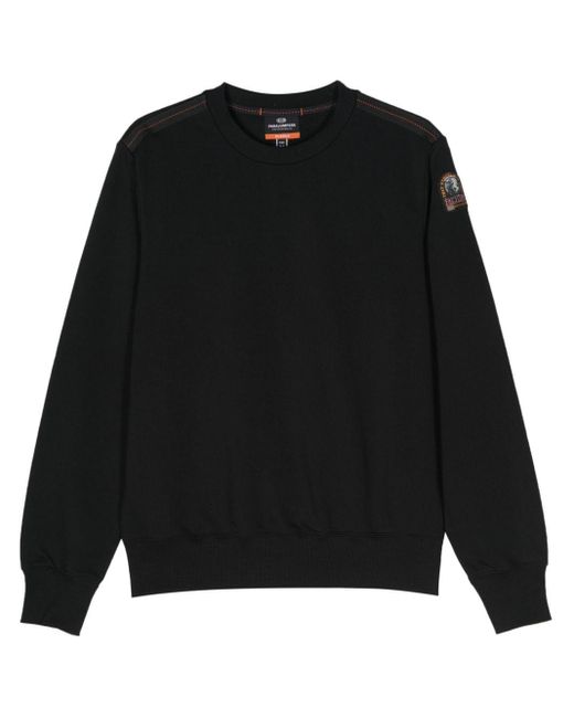 Parajumpers Black K2 Logo-patch Sweatshirt for men