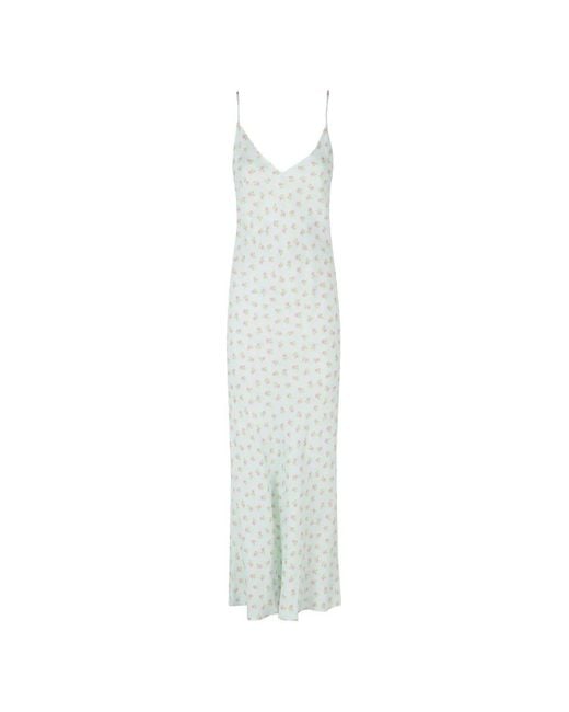 Mc2 Saint Barth White Eydis Maxi Dress